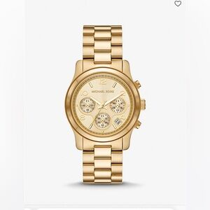 Michael Kors Runway Gold-Tone Watch